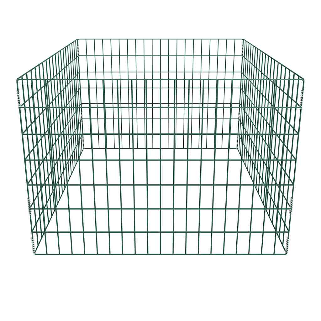 Vidaxl Compost Bin Square 100x100x70 cm Mesh