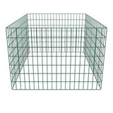 Vidaxl Compost Bin Square 100x100x70 cm Mesh