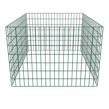 Vidaxl Compost Bin Square 100x100x70 cm Mesh