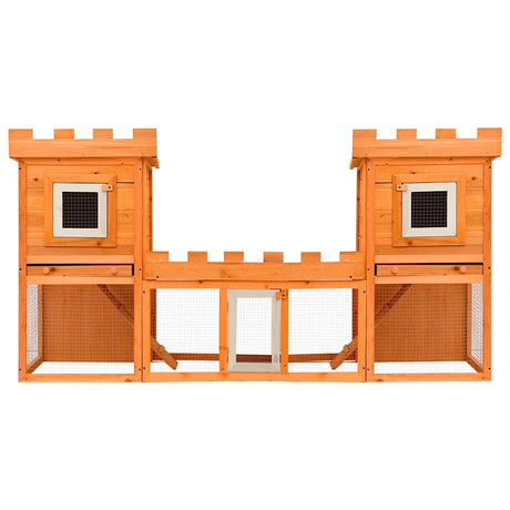 Vidaxl Rabbit Loft Double Large