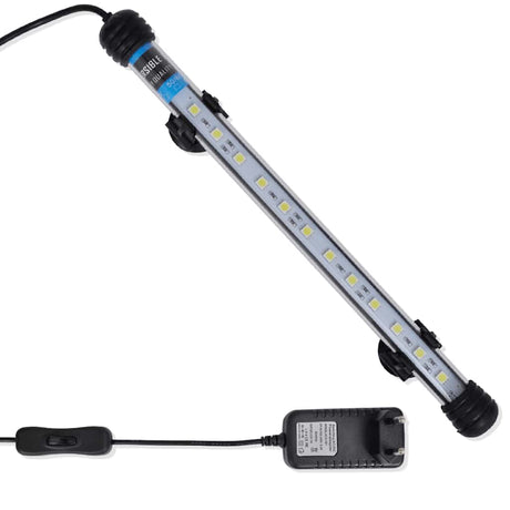 Vidaxxl LED akvarielampe 28 cm hvid