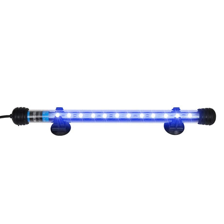 Vidaxxl LED akvarielampe 28 cm blå