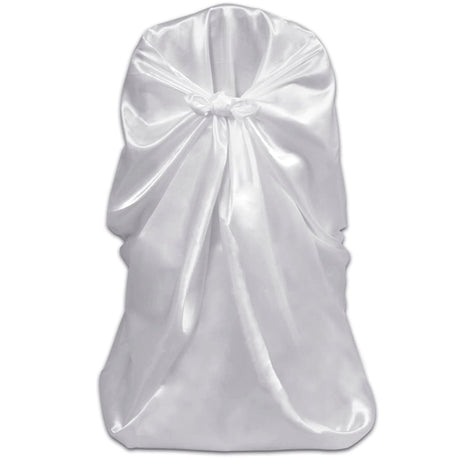 Vidaxl Wedding Stol Cover White (6 stykker)