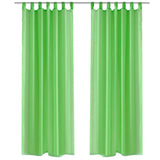 Vidaxl gardin Apple Green 140x175 cm (2 stykker)