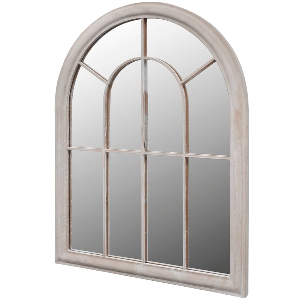 Vidaxl Garden Mirror Rustic buet 69x89 cm