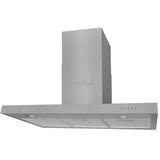 Vidaxl Extractor Hood flad 900 mm rustfrit stål