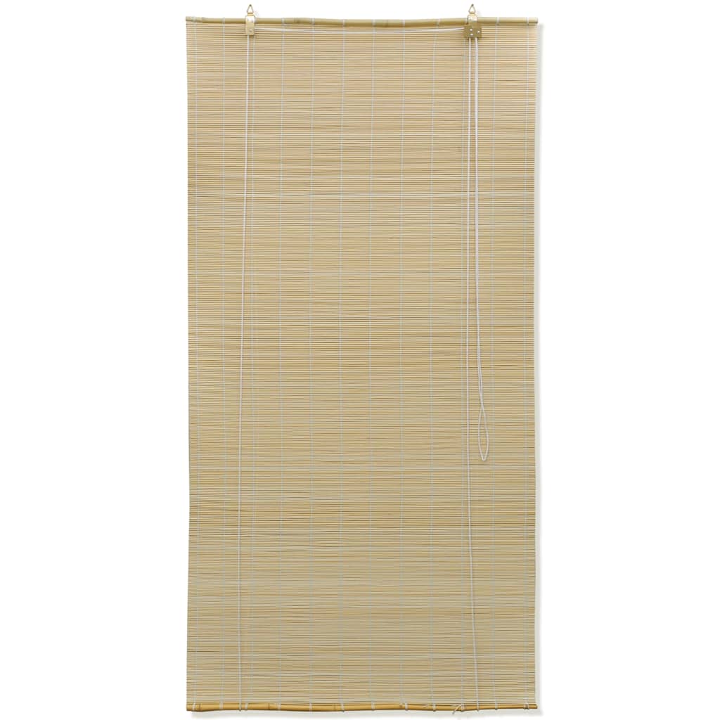 Vidaxl Roller Blind 120x160 cm bambus naturlig