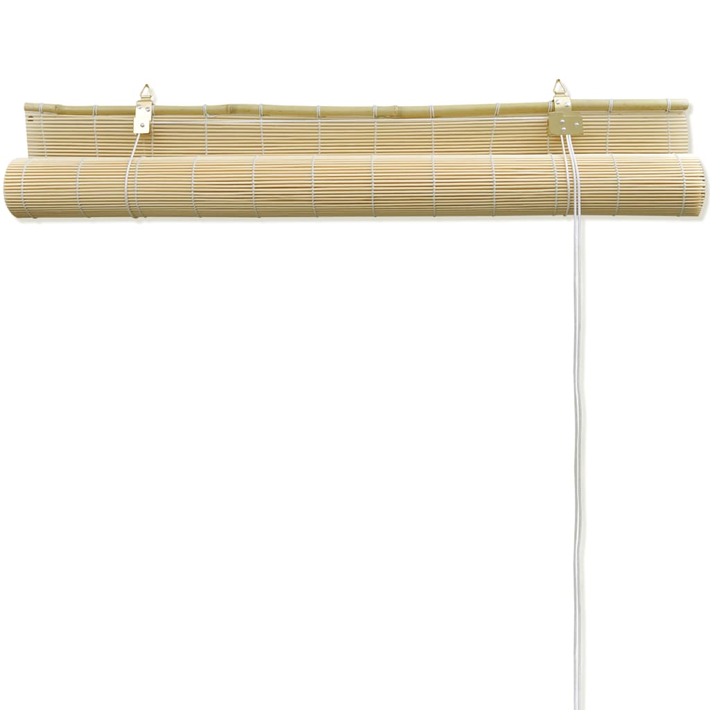 Vidaxl Roller Blind 120x160 cm bambus naturlig