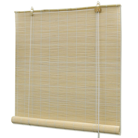 Vidaxl Roller Blind 120x220 cm bambus naturlig