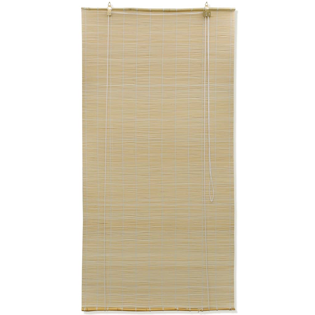 Vidaxl Roller Blind 120x220 cm bambus naturlig