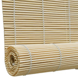 Vidaxl Roller Blind 140x160 cm bambus naturlig