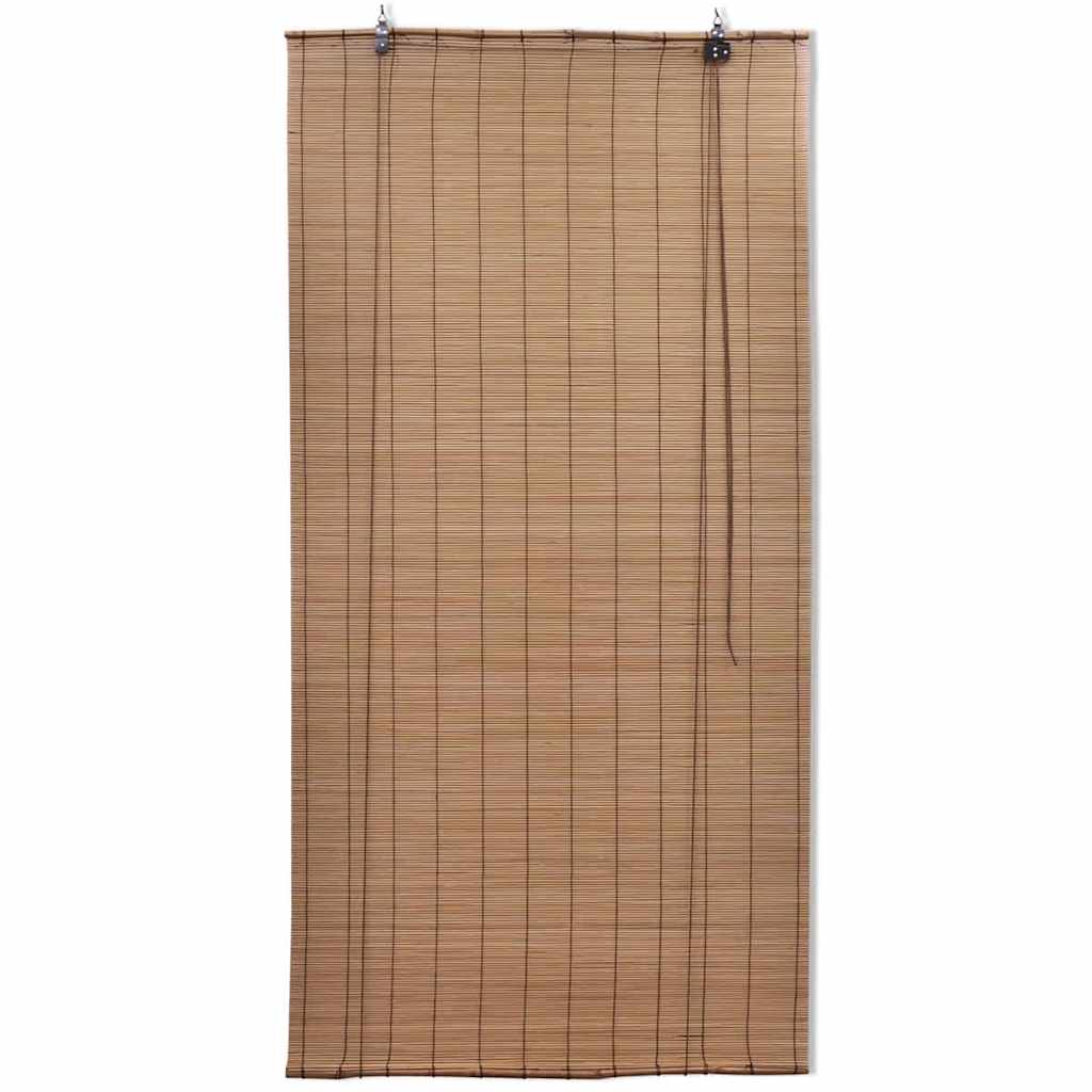Vidaxl Roller Blind 80x160 cm bambusbrun