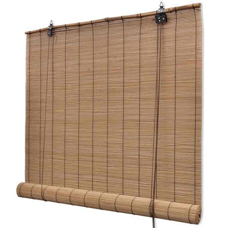 Vidaxl Roller Blind 120x160 cm bambusbrun