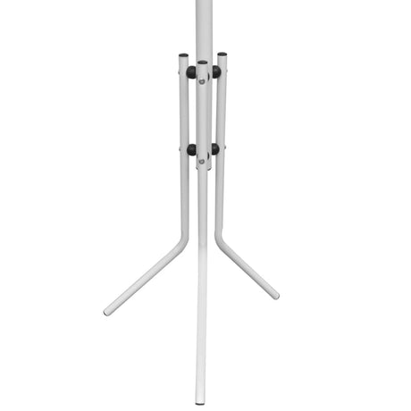 Vidaxl frakke rack metal hvid