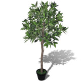 Vidaxl Art Laurier Tree med pot 120 cm