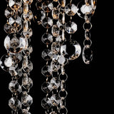 Vidaxl loftslampe med krystalperler metal hvid
