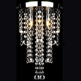 Vidaxl loftslampe med krystalperler metal hvid