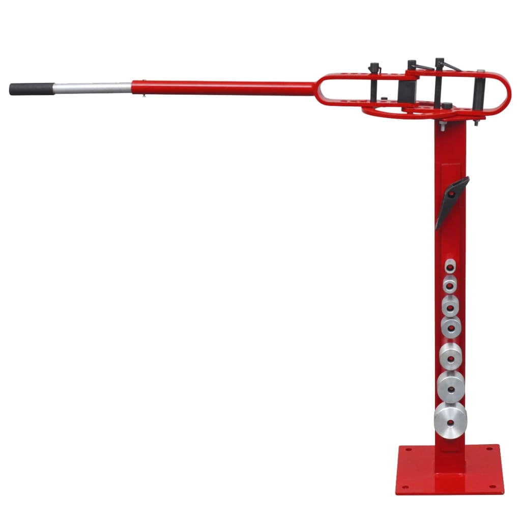 Vidaxl Universal Floor -Mounted Steel Pipe Buggers