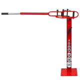 Vidaxl Universal Floor -Mounted Steel Pipe Buggers