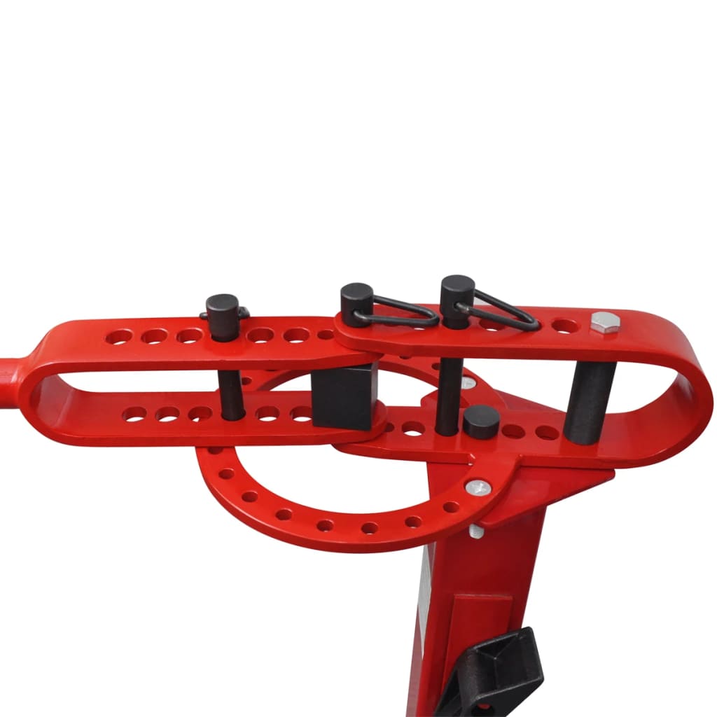 Vidaxl Universal Floor -Mounted Steel Pipe Buggers