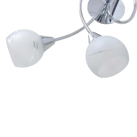Vidaxl loftlampe med glashus til lamper