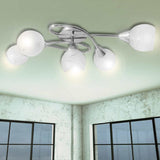 Vidaxl loftlampe med glashus til lamper