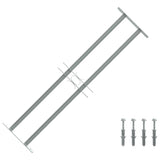 Vidaxl Window Protection Justerbar med 2 tværstænger 700-1050 mm