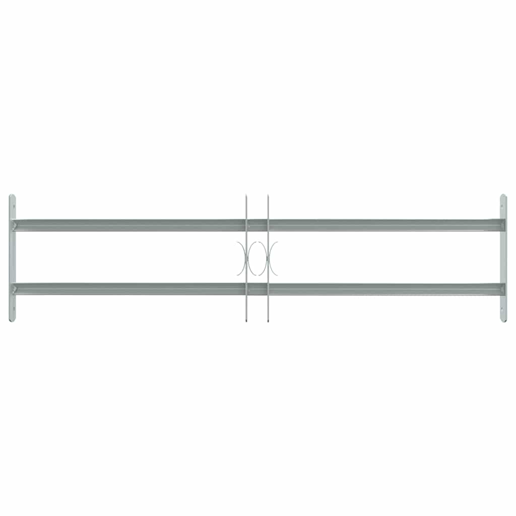 Vidaxl Window Protection Justerbar med 2 tværstænger 700-1050 mm