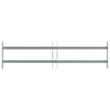 Vidaxl Window Protection Justerbar med 2 tværstænger 700-1050 mm
