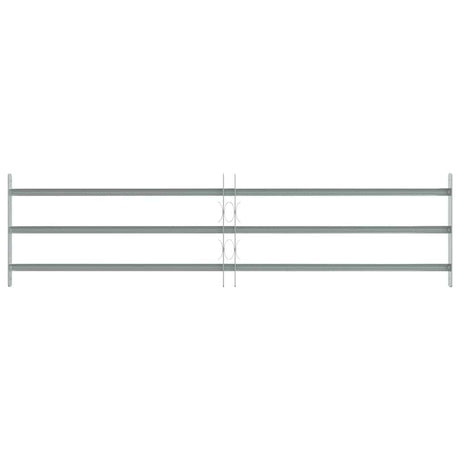 Vidaxl Window Protection Justerbar med 3 tværstænger 1000-1500 mm