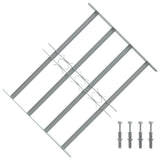 Vidaxl Window Protection Justerbar med 4 tværstænger 500-650 mm