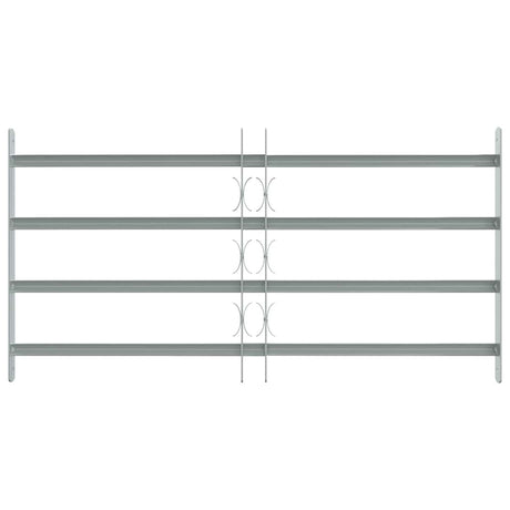 Vidaxl Window Protection Justerbar med 4 tværstænger 700-1050 mm