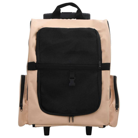 Vidaxl Pet Rolley sammenfoldelig beige