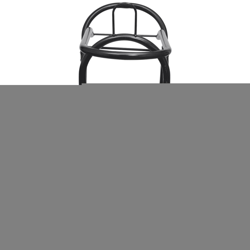 VidaXL sadelholder med folde metalhjul
