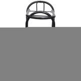 VidaXL sadelholder med folde metalhjul