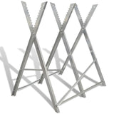 Vidaxl sammenfoldelig galvaniseret savbok