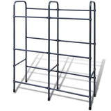Vidaxl Storage Rack til 6 kasser af stål