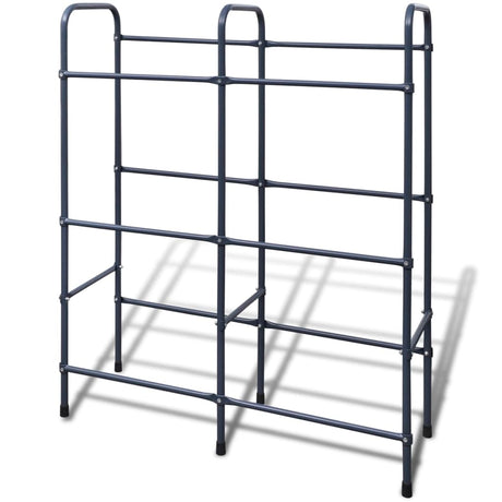 Vidaxl Storage Rack til 6 kasser af stål