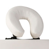 Vidaxl massagebord med 2 zoner foldning af aluminiumsramme creme hvid