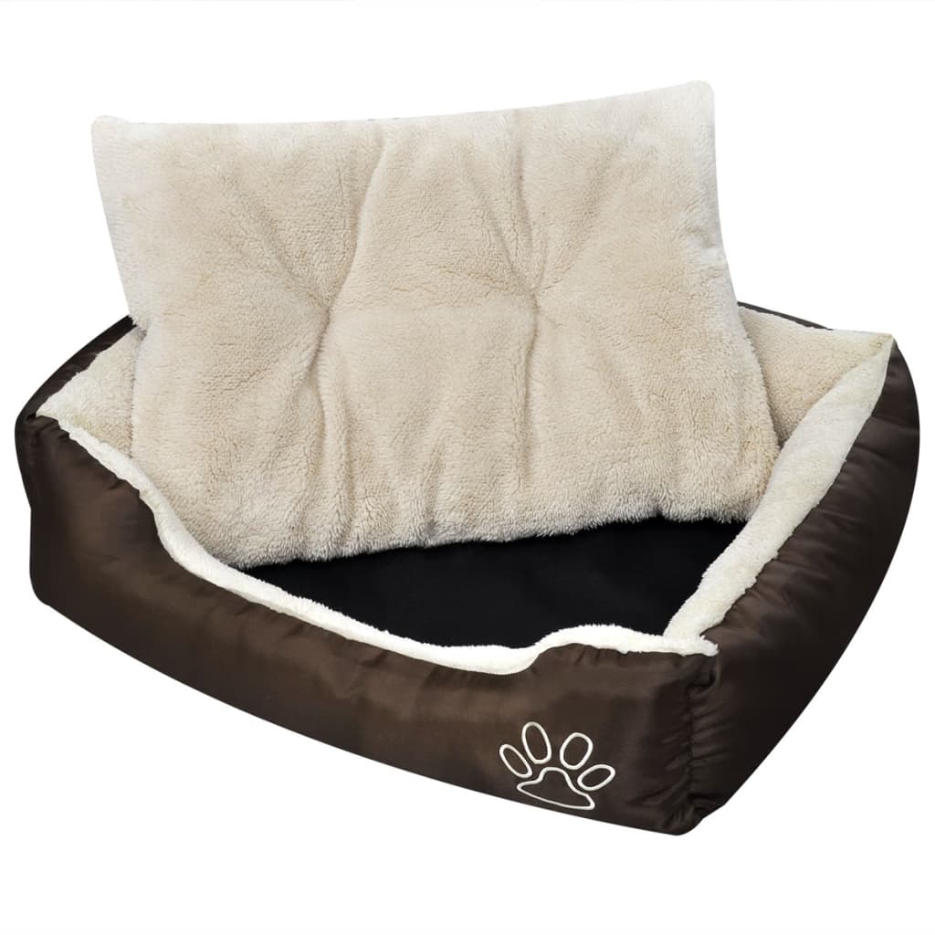 Vidaxl hundekurv med LED -pude XL