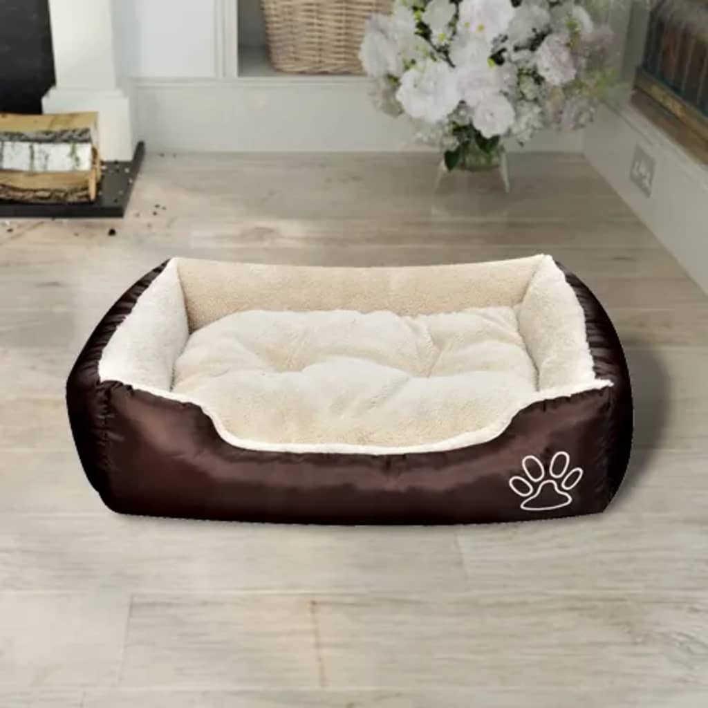 Vidaxl hundekurv med LED -pude XL