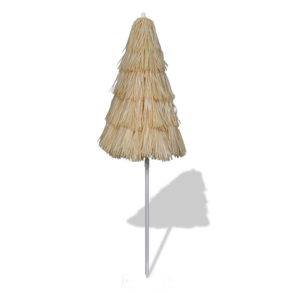 Vidaxl Strandparasol vippende Hawaii -stil