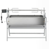 Vidaxx rotisserie grilljern og rustfrit stål