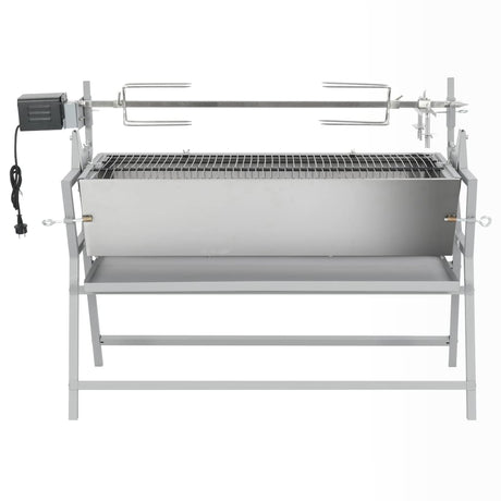 Vidaxx rotisserie grilljern og rustfrit stål