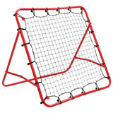 Vidaxl Fodboldbukseback Rebounder Justerbar 100x100 cm