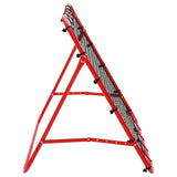 Vidaxl Fodboldbukseback Rebounder Justerbar 100x100 cm