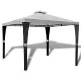 Vidaxl Arbor med tag 3x3 m fløde hvid