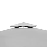 Vidaxl Arbor med tag 3x3 m fløde hvid