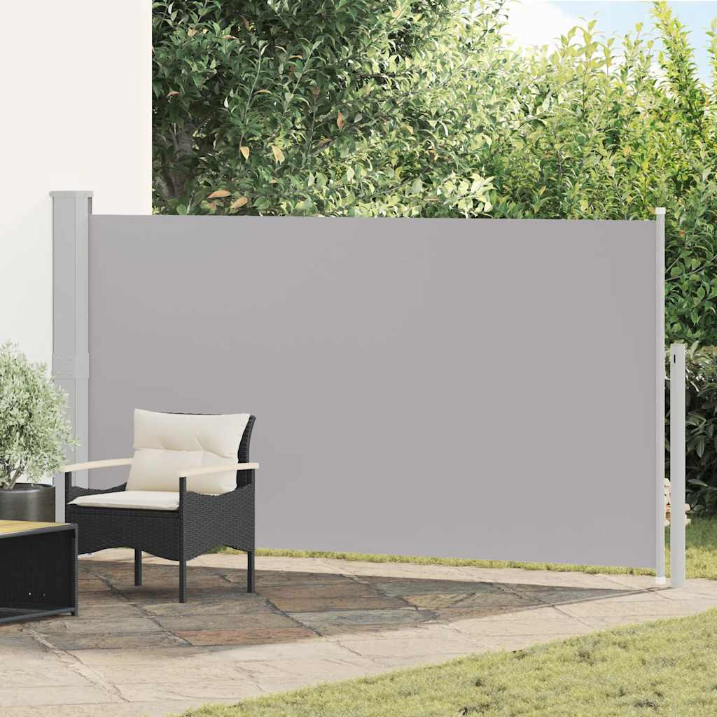 Vidaxl Haveskærm Udvidelig 160x300 cm grå