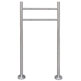 Vidaxl Letterbox Stand rustfrit stål